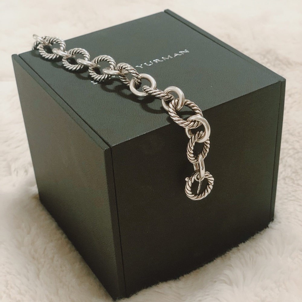 David Yurman - Large Oval Link Bracelet